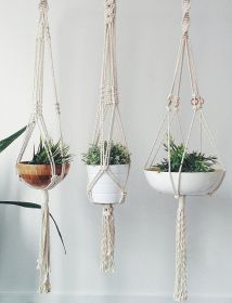 Macrame Plant Hanger (Style: Style 2)